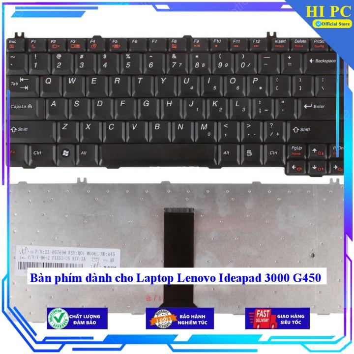 Bàn phím dành cho Laptop Lenovo Ideapad 3000 G450 - Phím Zin - Hàng Nhập Khẩu