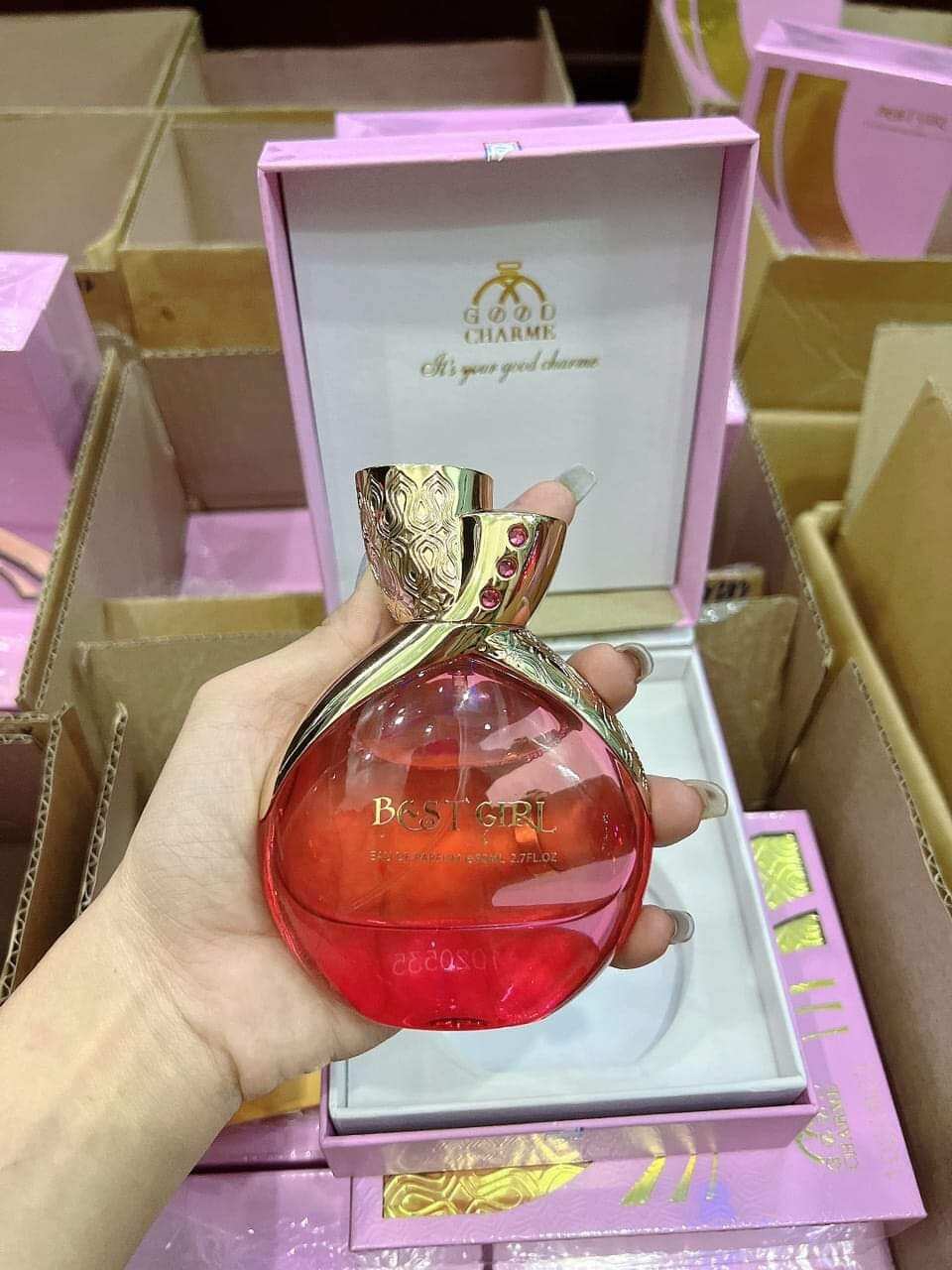 Nước hoa nữ cao cấp, Charme Best Girl, chính hãng, nhẹ nhàng, lưu hương lâu, cho nàng thêm sức hút, 80ml