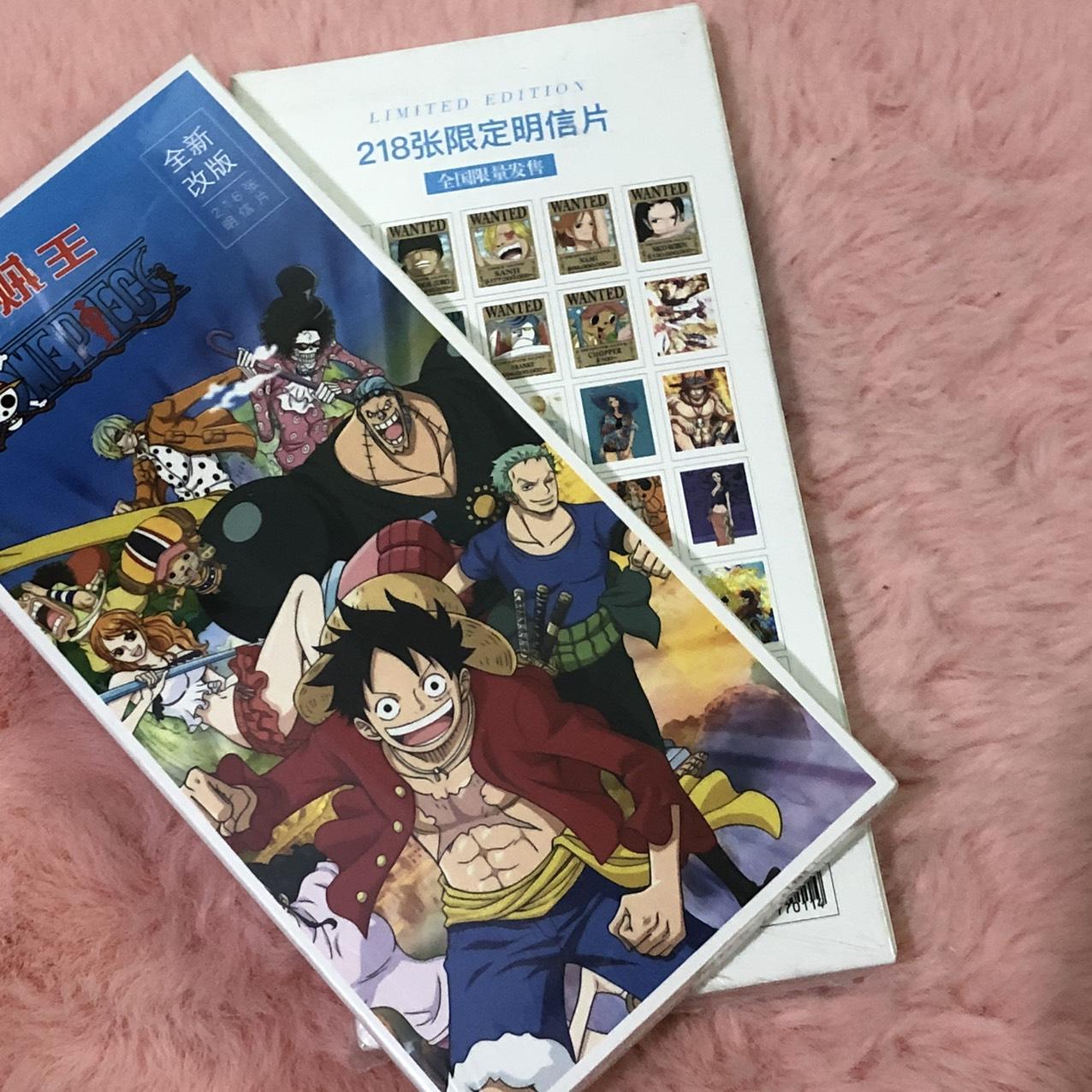 Hộp ảnh Postcard anime One Piece Đảo hải tặc ver new tặng ảnh VCone