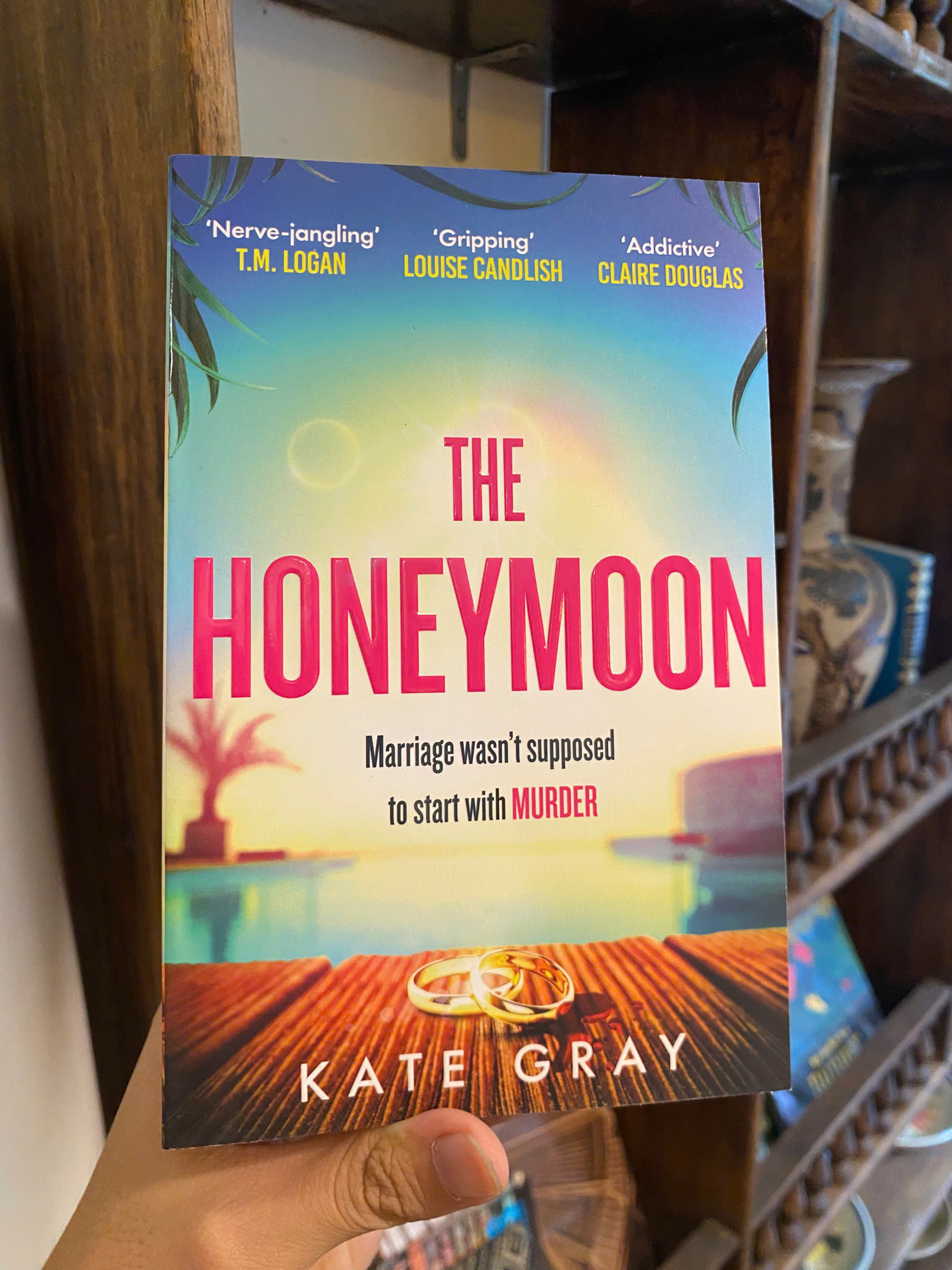 Sách - The Honeymoon by Kate Gray | An Addictive &amp; Gripping Psychological Thriller / Sách Ngoại văn