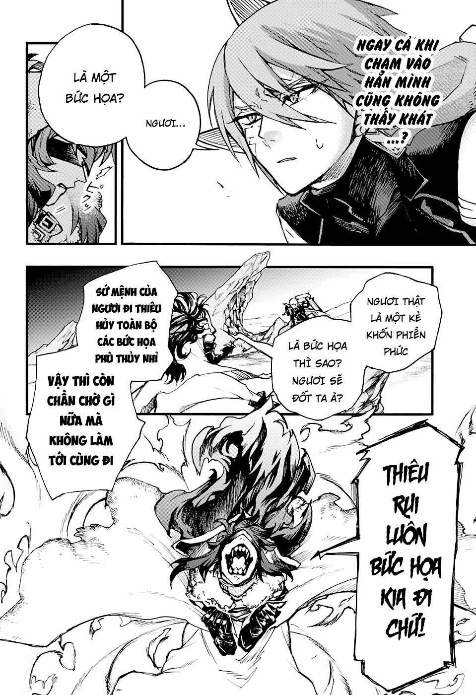 bức họa đẫm máu của phù thủy chapter 14.2 9