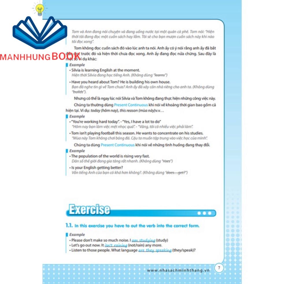 Sách - English Grammar in use - 130 bài ngữ pháp tiếng Anh (tái bản) - có màu