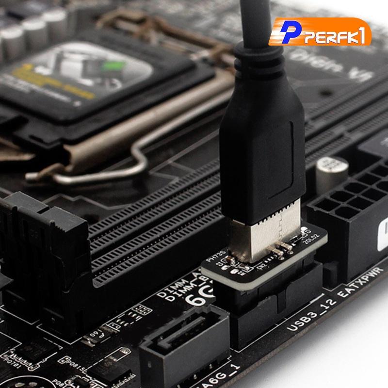 Bộ chuyển đổi USB 3.0 19P/20P sang Type E cho bo mạch chủ máy tính