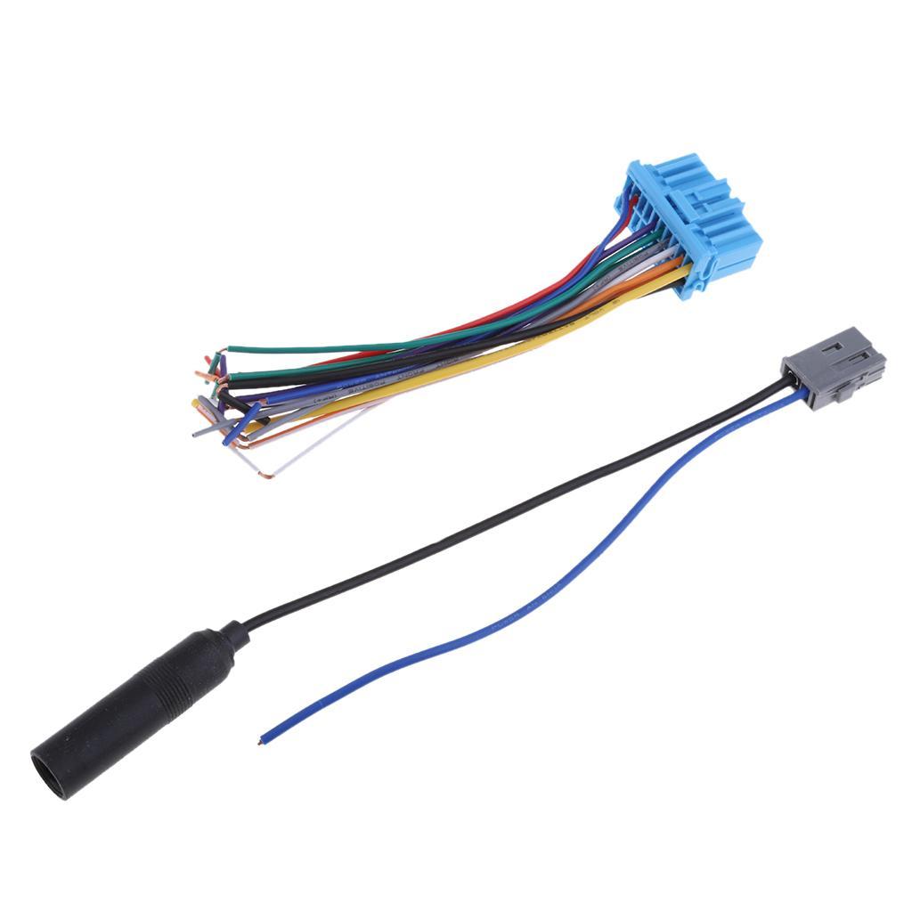 2X 1 Piece Wiring Harness 22.5 Cm / 8.85 Inch Vehicle Factory Wiring Harness