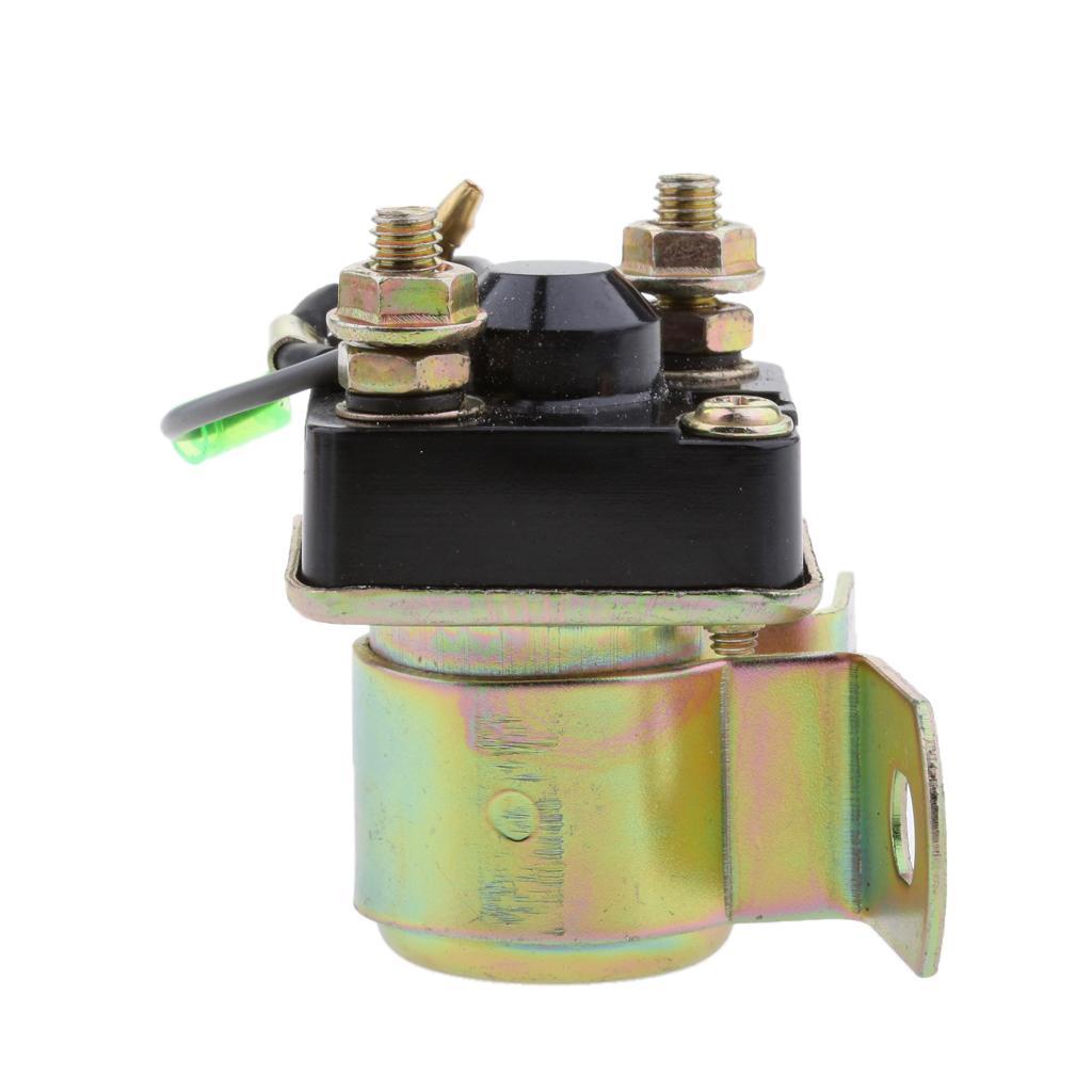 Black Motorcycle Starter   Solenoid for for Suzuki TC185  GT550