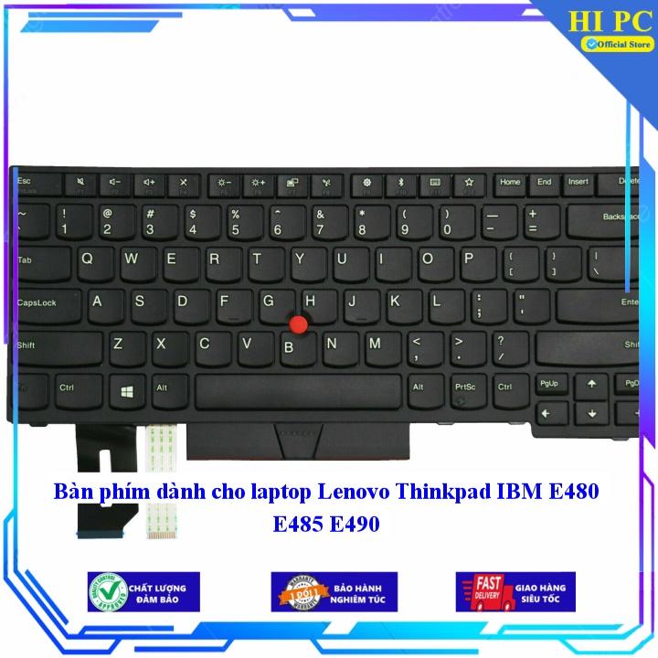 Bàn phím dành cho laptop Lenovo Thinkpad IBM E480 E485 E490 - Hàng Nhập Khẩu