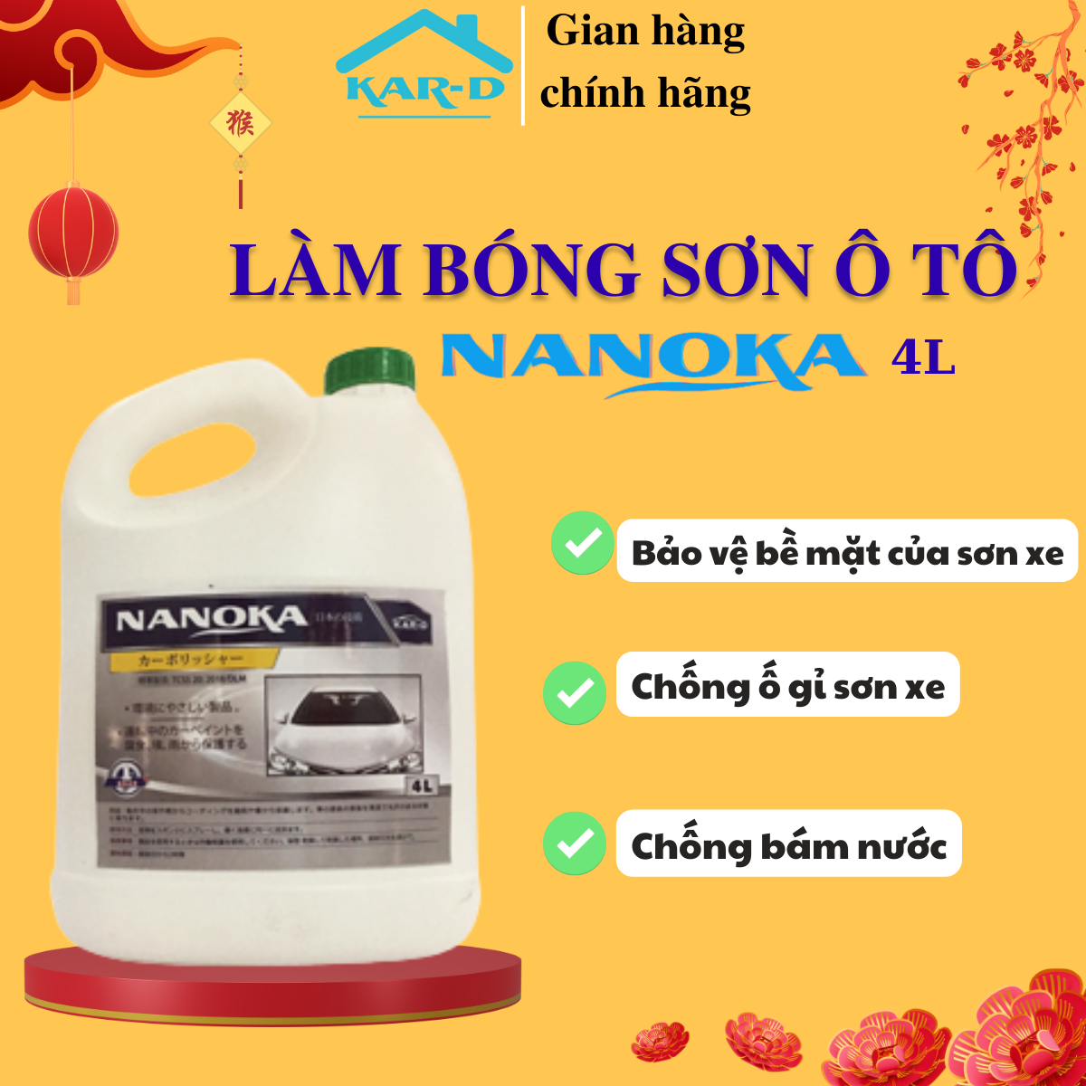 Làm bóng sơn can 4L
