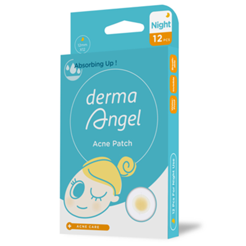 Miếng dán mụn dùng cho ban đêm (12 miếng) DERMA ANGEL