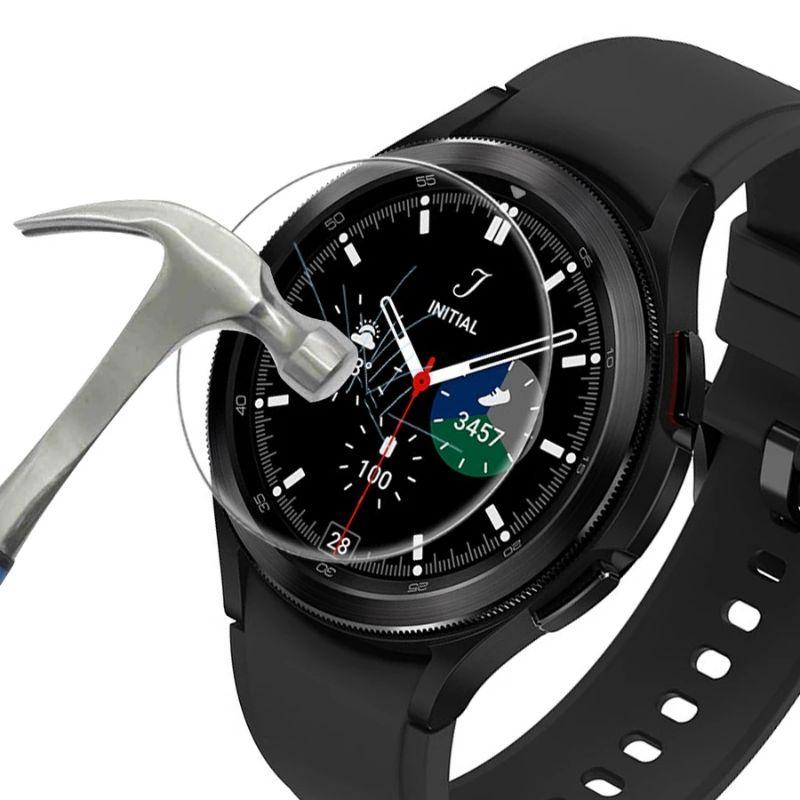 Kính cường lực 2D chống trầy xước bảo vệ cho đồng hồ Samsung Galaxy Watch 4 40mm / 44mm và Watch 4 classic 42mm / 46mm