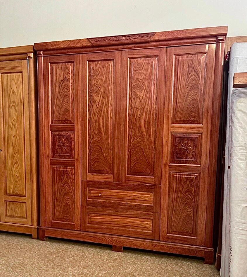 Tủ quần áo gỗ Hương Đá , Tủ đựng quần áo  gỗ
