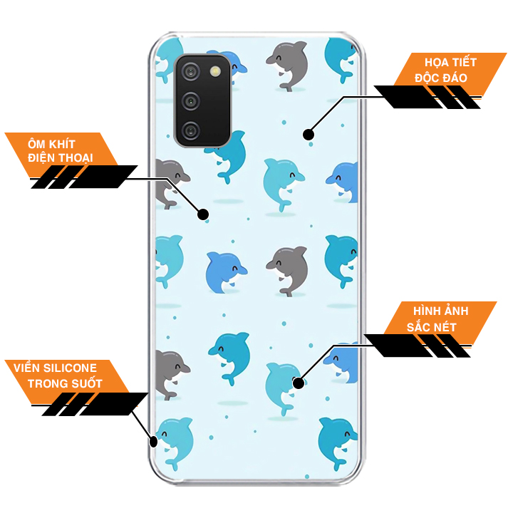 Ốp lưng dẻo cho điện thoại SAMSUNG GALAXY A02S - 0643 Cartoon05 - Hàng Chính Hãng
