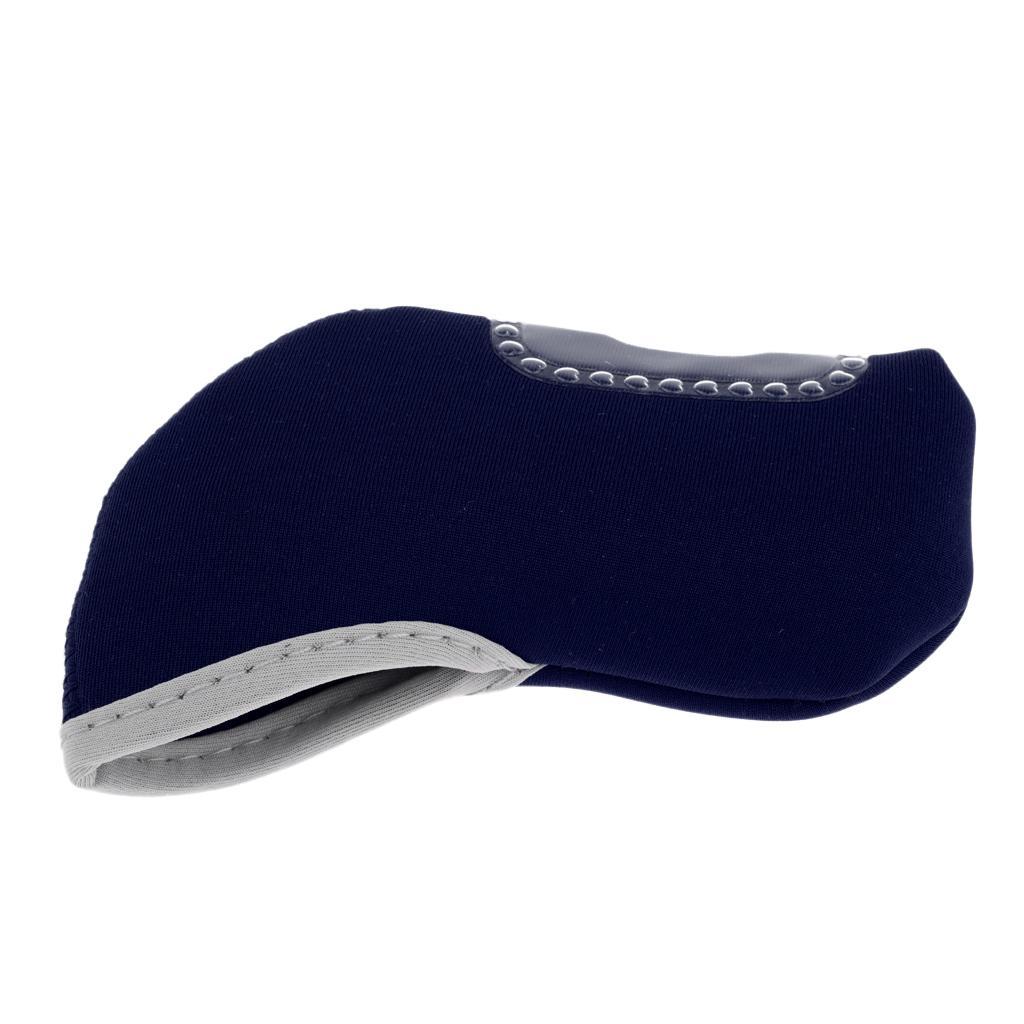 2-5pack Golf Club Iron Putter Headcover Head Cover Protector 60 Degree Navy Blue