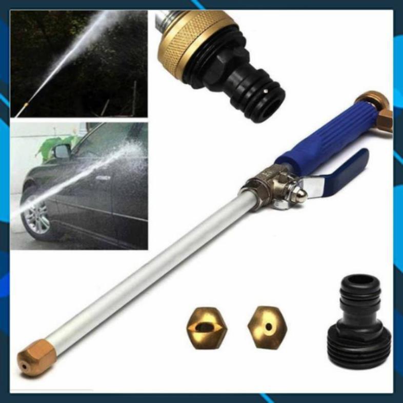 Vòi tưới cây rửa xe️️ Bộ Dây và Vòi Phun Xịt Nước Rửa Xe,Tưới Cây Tăng Áp Lực Nước Loại 15m 657621