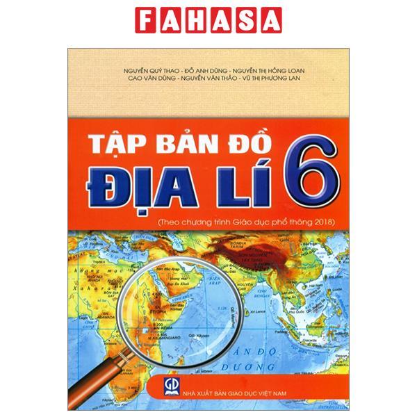 Tập Bản Đồ Địa Lí 6