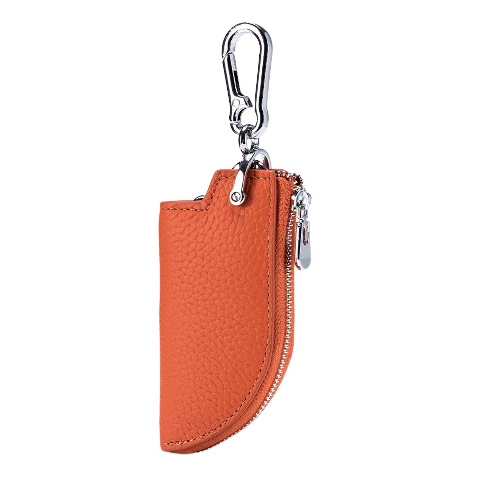 Car Key Case Key Pouch Universal Remote Key Fob Holder Key Chain Zipper Case