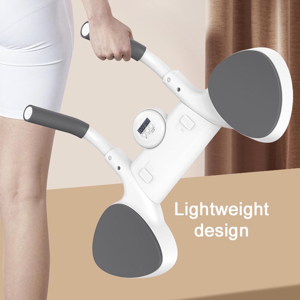 Multifunctional Plank Support Trainer for Core Workout Push-Up Board Home Fitness Equipment with Timer for Training Chest Back Abdominal Arm Muscles