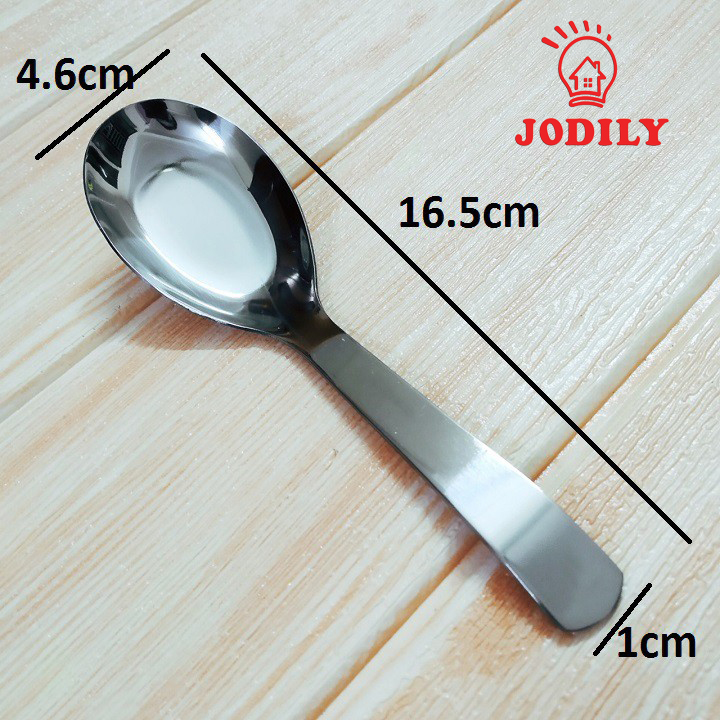 Thìa Ăn Phở Ăn Soup - Inox 304 Jodily Cao Cấp Sáng Bóng Bền Mãi Với Thời Gian