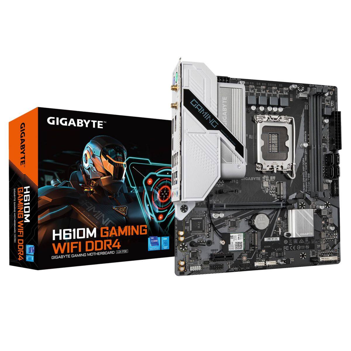 Bo Mạch Chủ Main Gigabyte H610 GAMING WF DDR4 Socket LGA1700 - Hàng Chính Hãng
