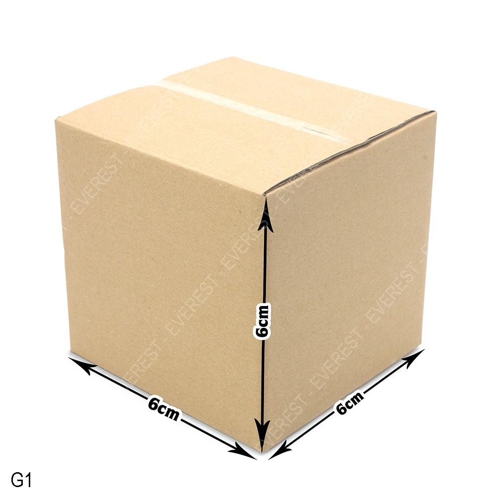 Combo 20 thùng G1 6x6x6 giấy carton gói hàng Everest