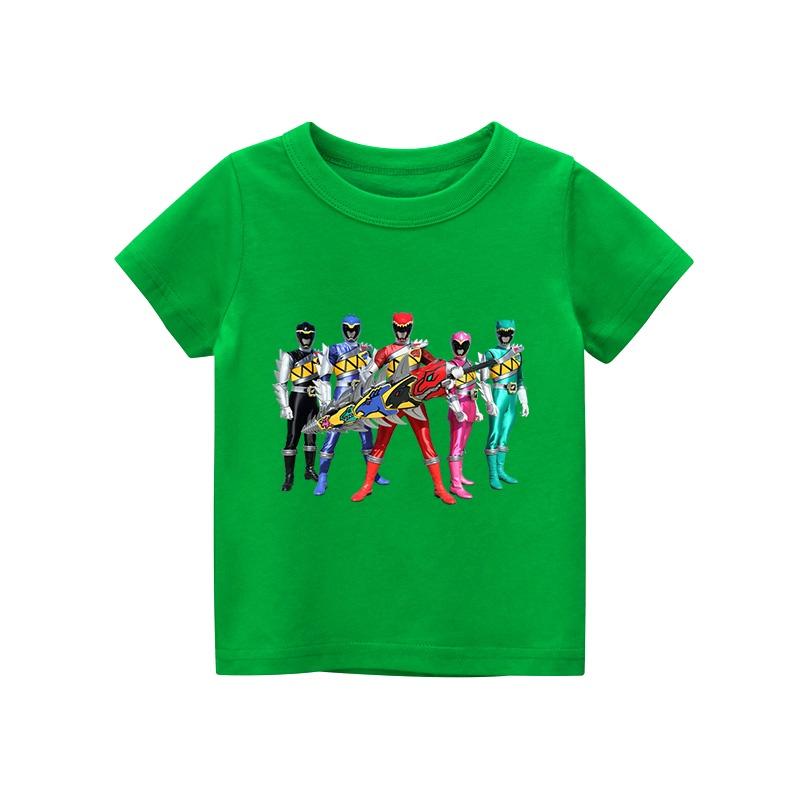 Áo thun trẻ em SIÊU NHÂN KHỦNG LONG , 8 màu áo, đầy đủ size có big size, MÀU KHÁC NHẮN TIN SHOP