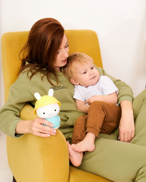 Đồ chơi âm nhạc giáo dục Alilo Baby Bunny G9S+ giáo dục sớm cho trẻ từ 0-4 tuổi, trợ lý giấc ngủ - Hàng chính hãng - Máy phát nhạc, kể chuyện cho bé, trợ lý giấc ngủ giúp bé ngủ ngon
