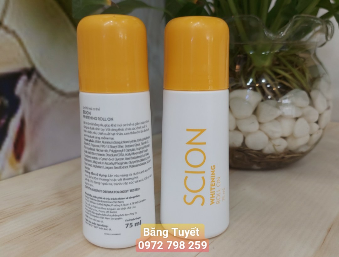 Lăn khử mùi trắng da SCION 75ml Thái Lan