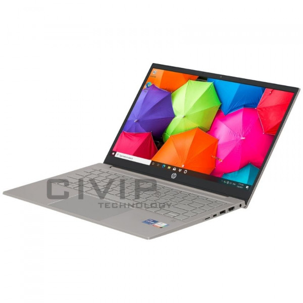 Laptop HP Pavilion 14-dv0513TU (46L82PA) (i5-1135G7/8GB RAM/256GB SSD/14 FHD/Win11/Vàng) Hàng chính hãng