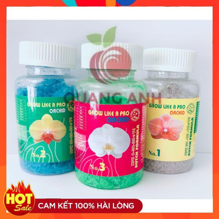 Phân Bón Hoa Lan Grow Like A Pro NPK 6-30-30+TE - Nhập Khẩu Hà Lan - chai 100Gr