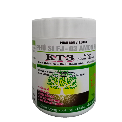 Phân bón vi lượng KT3 Siêu Roots NAA hủ 500gr Kích rễ - Kích chồi