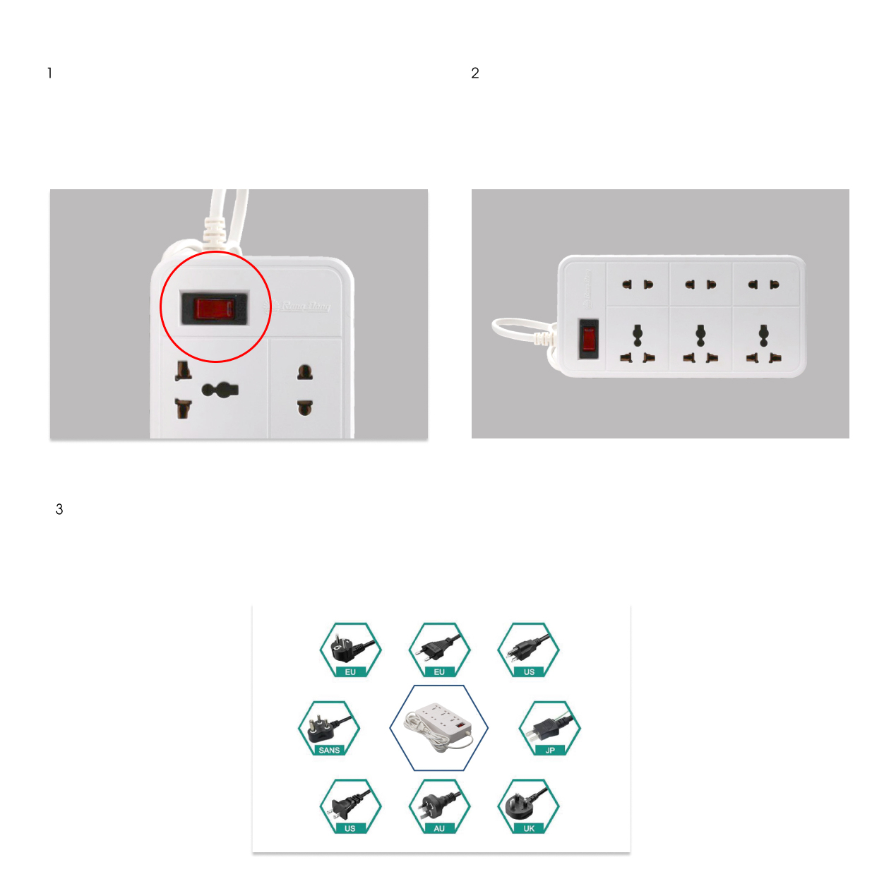 Ổ cắm đa năng OC06.V2 6C/10A