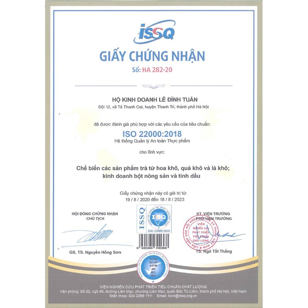 Trà Quất Sấy Khô Mộc Sắc 500g Siêu thị thiên nhiên