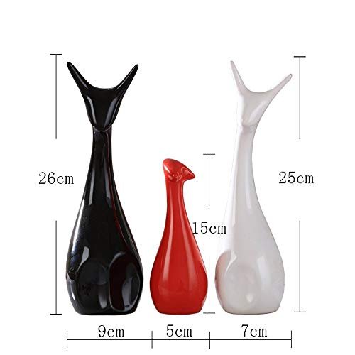 Bộ Gia Đình Nai Sứ 3 Con