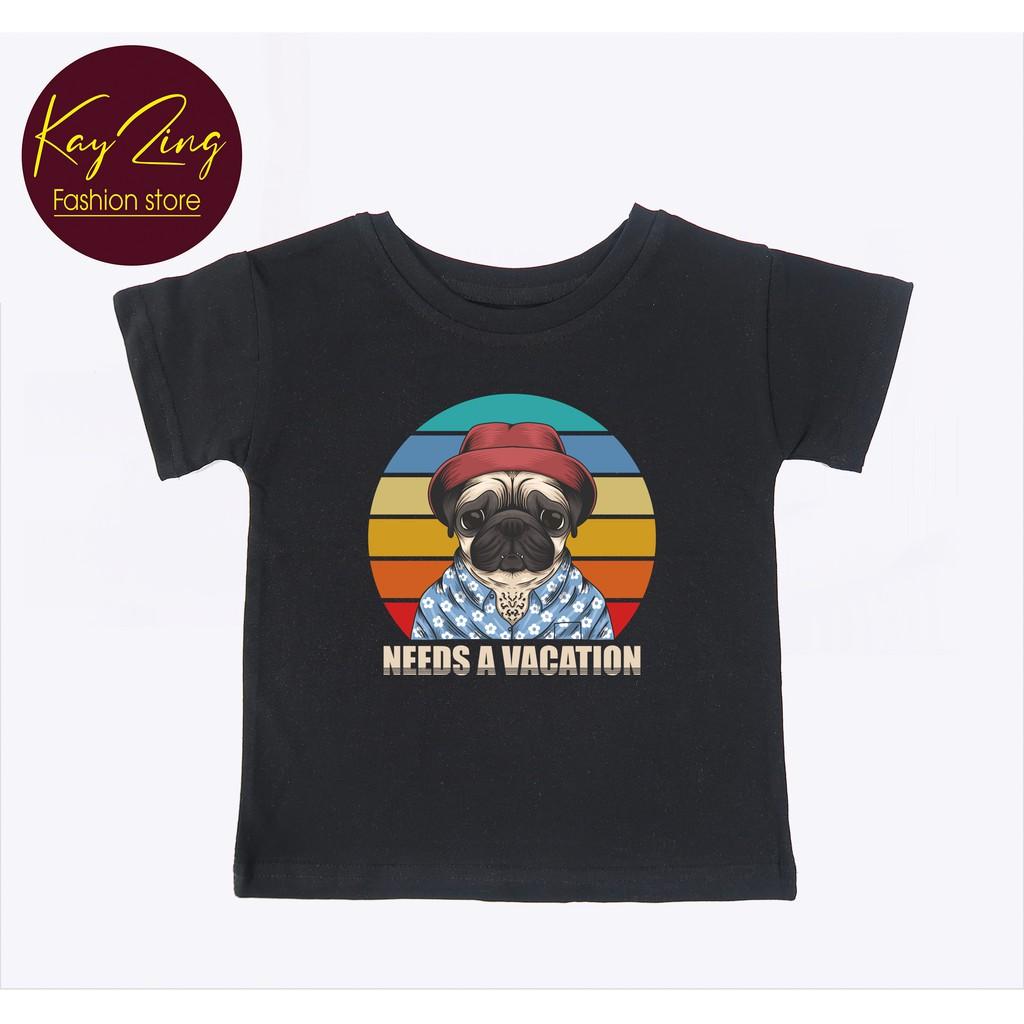 Áo Phông - Áo thun Bé Trai KAYZING Cotton 100% 4Chiều Thoáng Mát 1T-8T: Mã 002