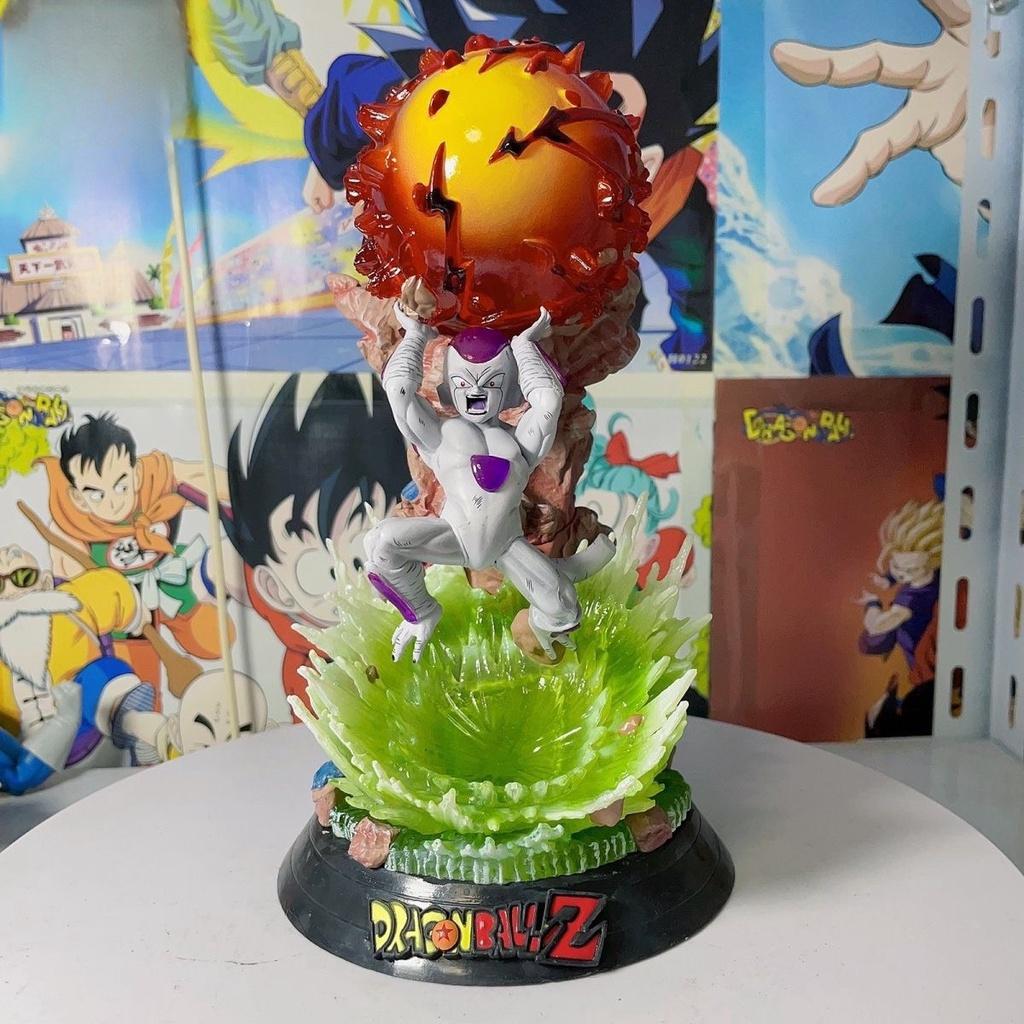 Mô hình dragonball goku Majin Buu &amp; Frieza Phi de mới ra siêu đẹp - có đèn led