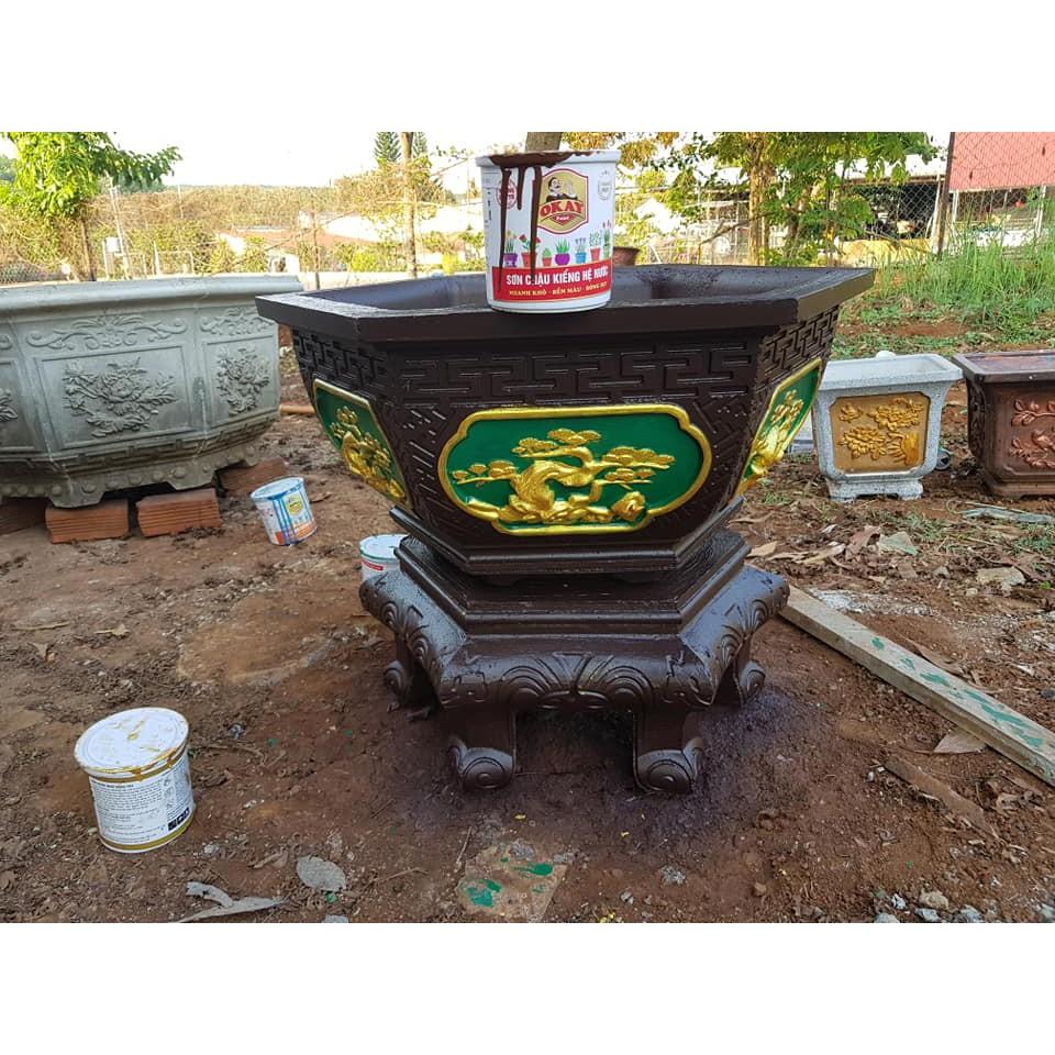 Chân đôn quỳ lục giác 60 và 65