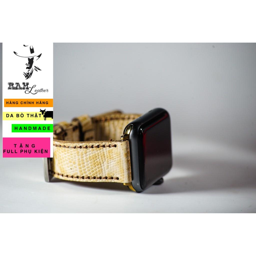 Dây đồng hồ da bò thật handmade - RAM classic 1926