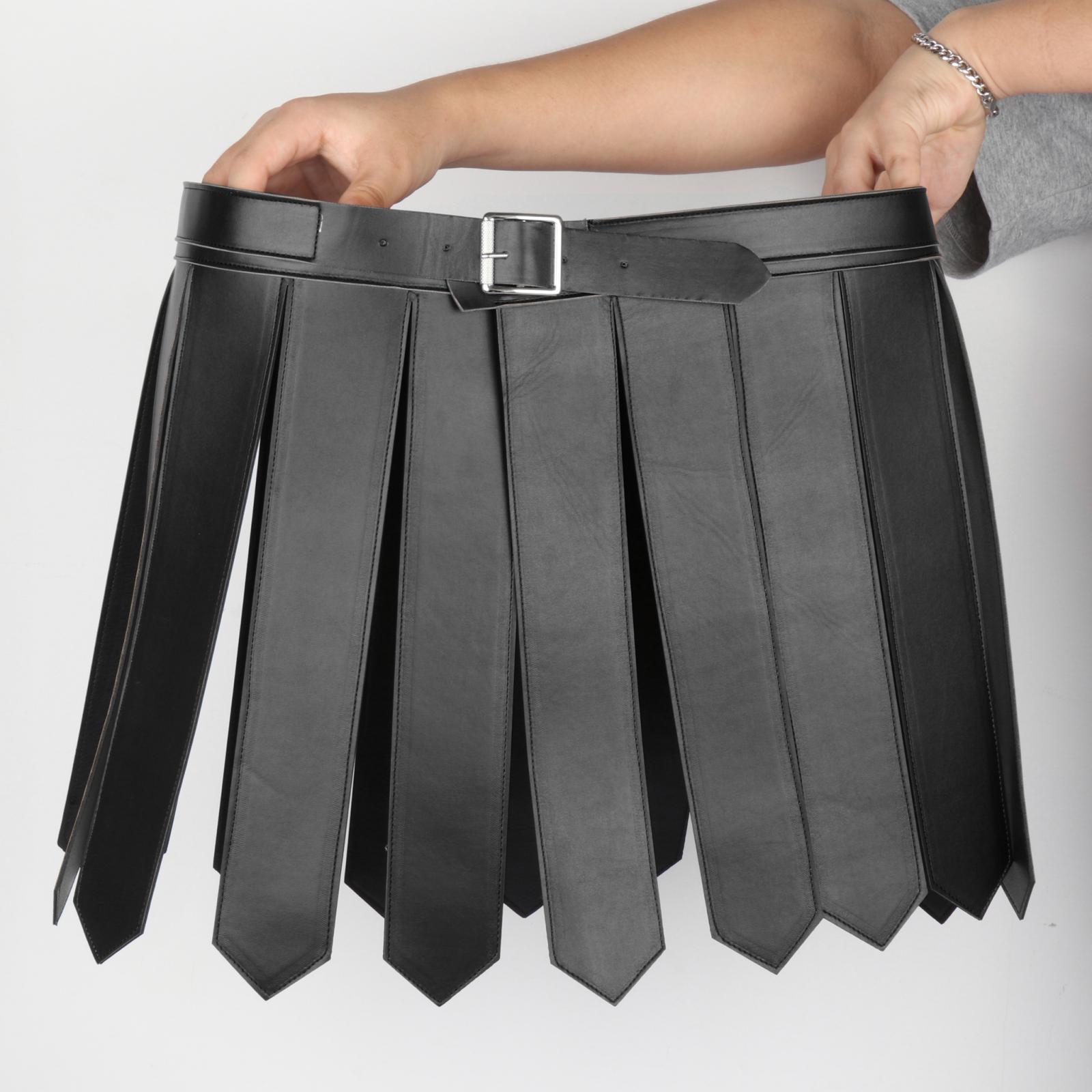 Roman Skirt Rave Party PU Cosplay Adjustable Roman Costume