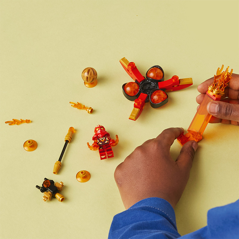 Đồ Chơi Lắp Ráp Con Quay Năng Lượng Rồng Của Kai Lego Ninjago 71777