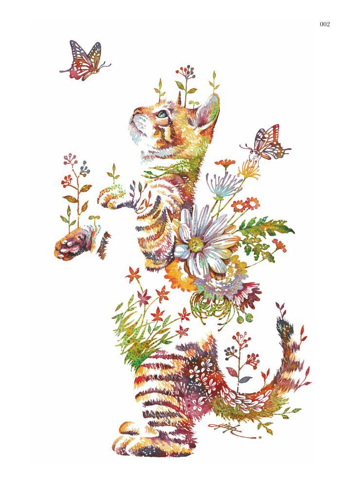 Sách ngoại văn: Hiroki Takeda Art Book: Colors of Life (Japanese Edition)