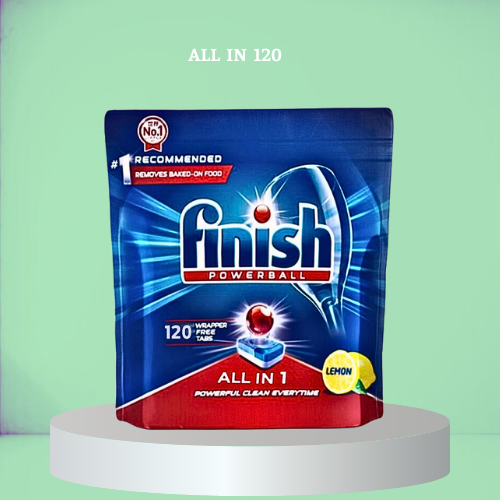 Viên rửa bát Finish All in one 120 viên/ hộp