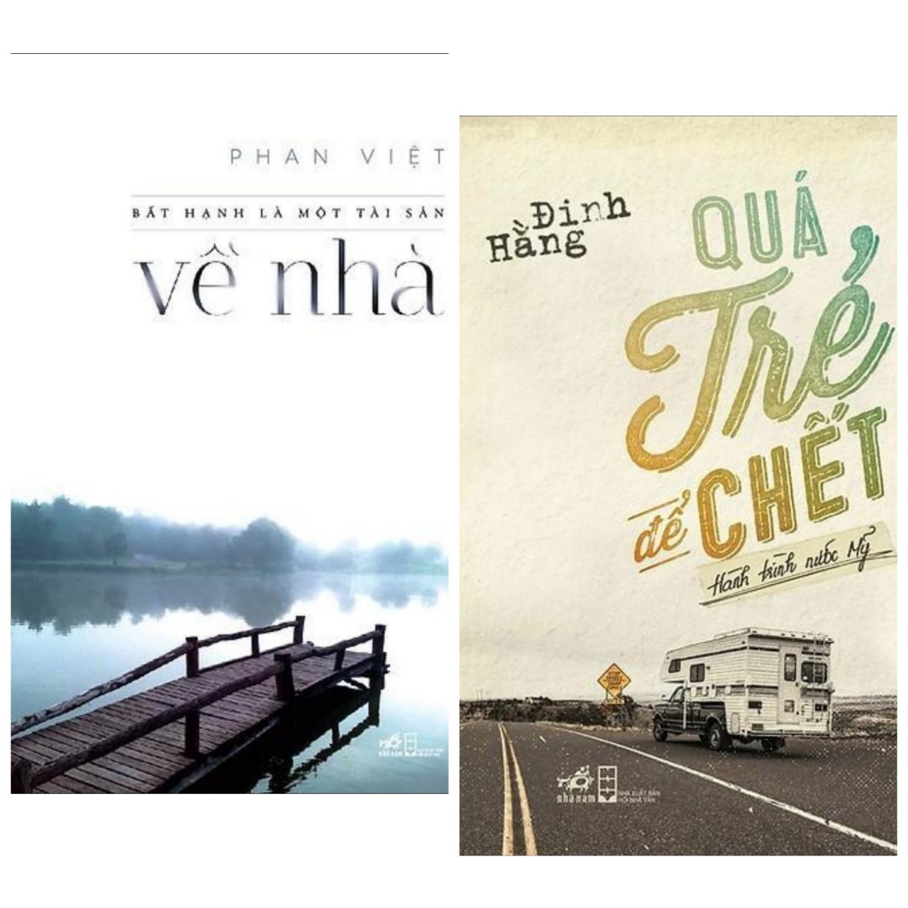 Combo Sách Văn Học Hay: Quá Trẻ Để Chết: Hành Trình Nước Mỹ - Tái Bản + Về Nhà - Bất Hạnh Là Một Tài Sản (Tái Bản) - (Bộ 2 Cuốn / Sách Được Tìm Kiếm Nhiều Nhất / Sách Hấp Dẫn / Tặng Kèm Postcard Greenlife)