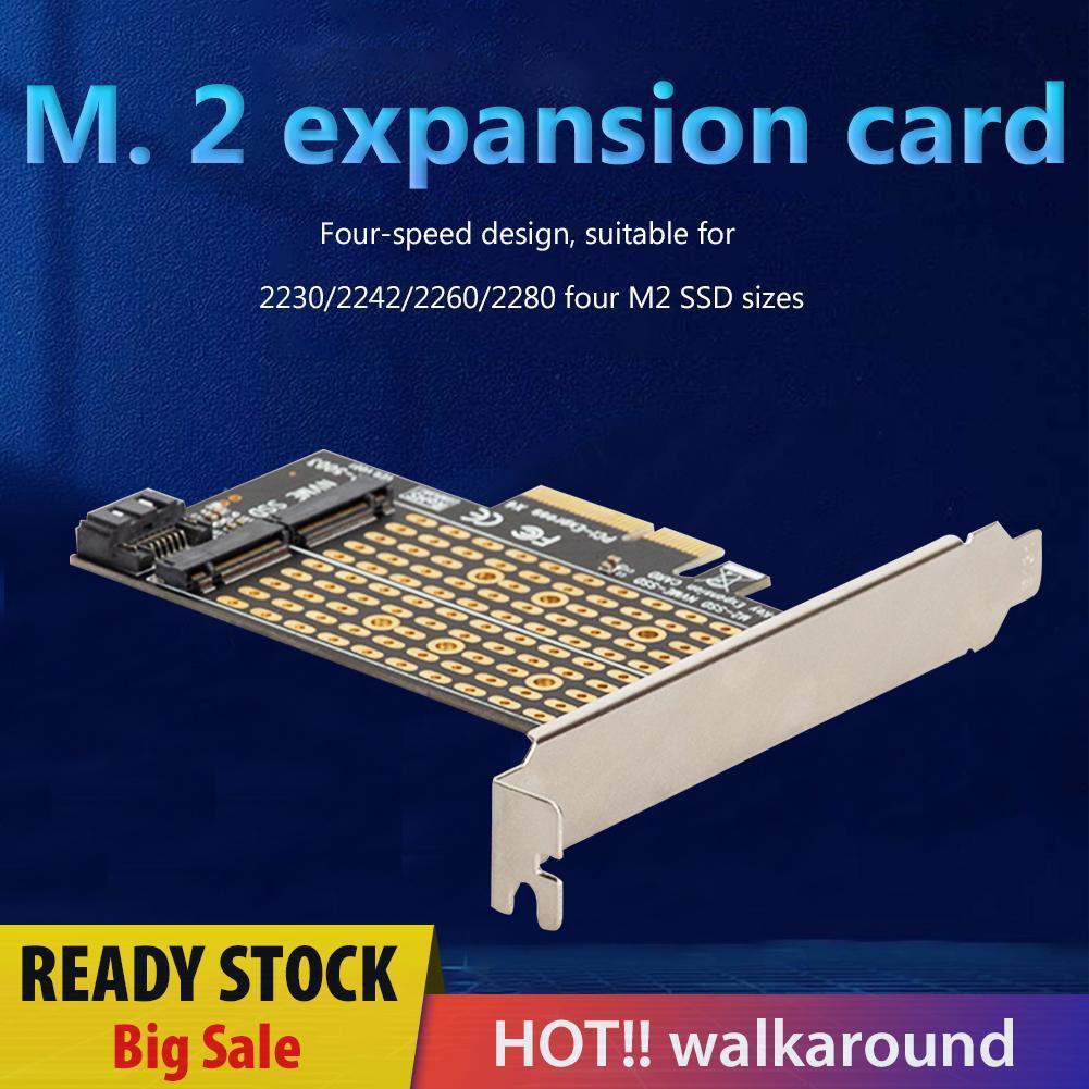 Bộ Chuyển Đổi Pcie NVMe SATA M.2 Sang PCI-Express 3.0 X4 Cho B Key M Key M2 SSD