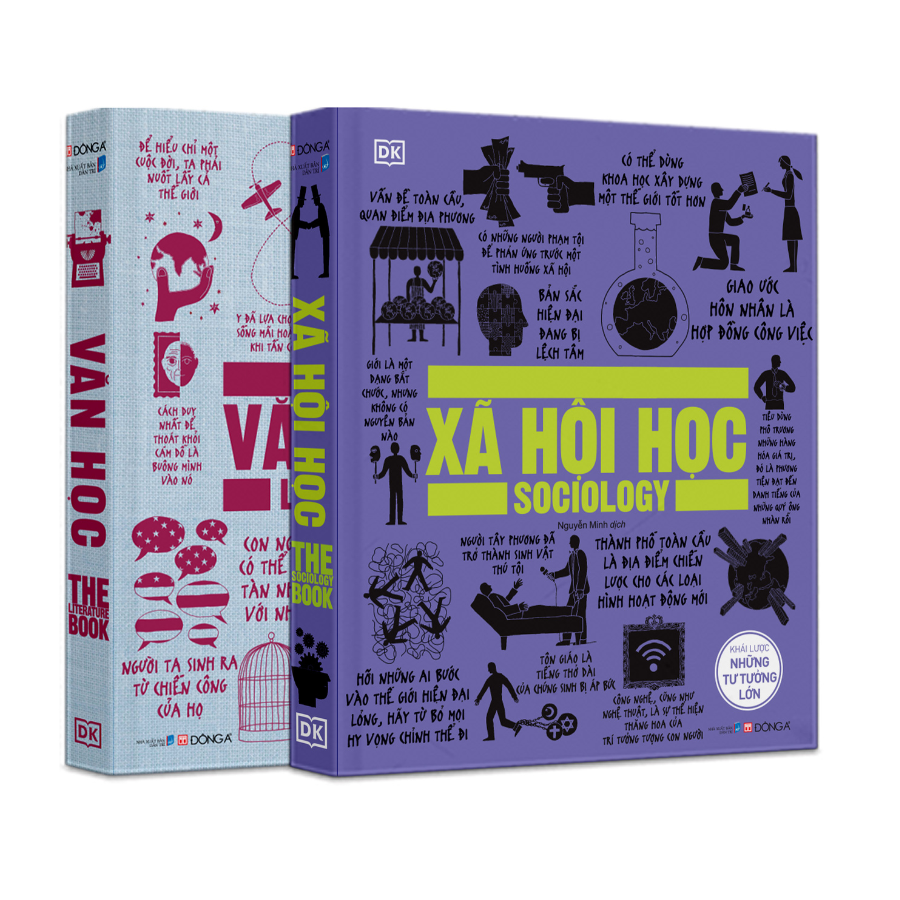 Combo 2 Cuốn Khái Lược Những Tư Tưởng Lớn Combo Của 2 Quyển Nữ Quyền, Xã Hội Học - Xã Hội Học Và Văn Học