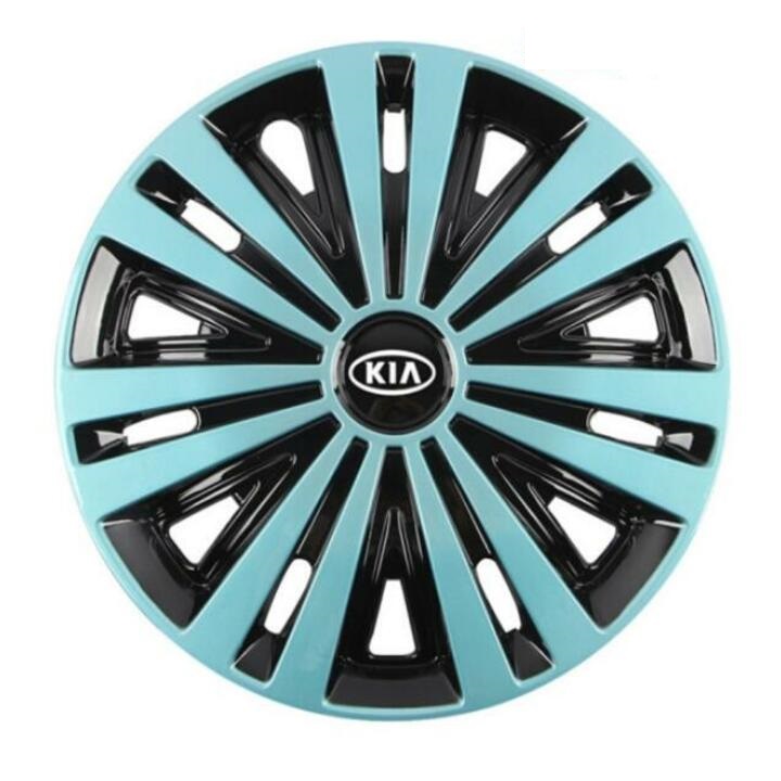 Logo chụp mâm, ốp lazang bánh xe ô tô Kia đường kính 58mm
