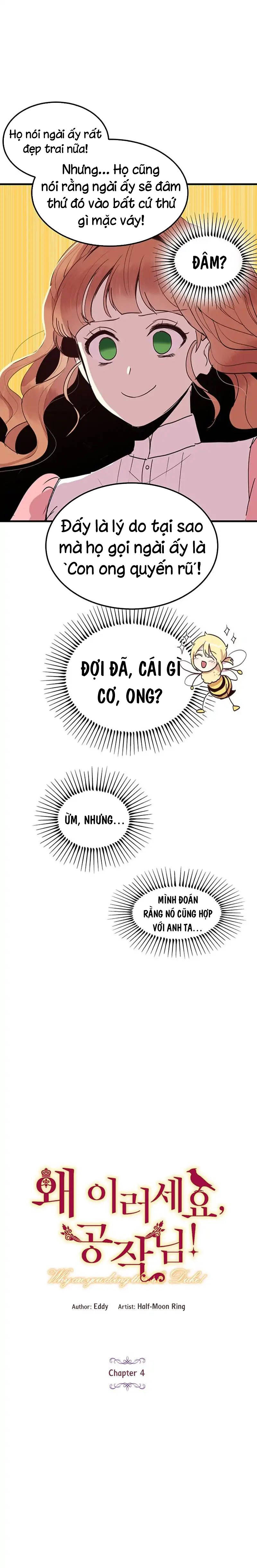 tại sao ngài làm điều này, công tước chapter 4 5