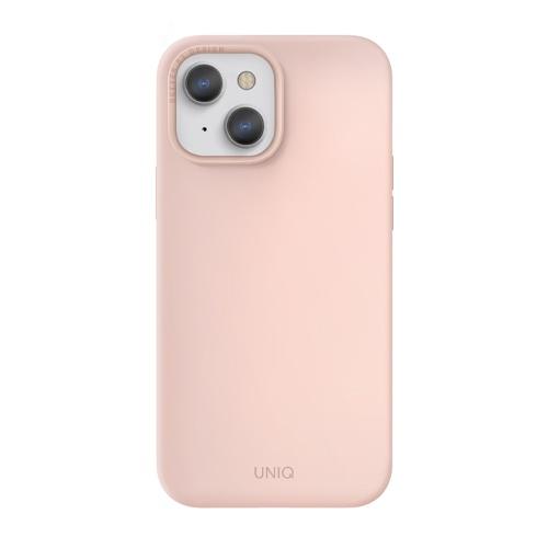 Ốp Lưng dành cho Iphone 13 UNIQ Hybrid Lino Chất Liệu Silicon Dẻo Thiết Kế Mỏng Nhẹ Dễ Dàng Tháo Lắp - Hàng chính hãng