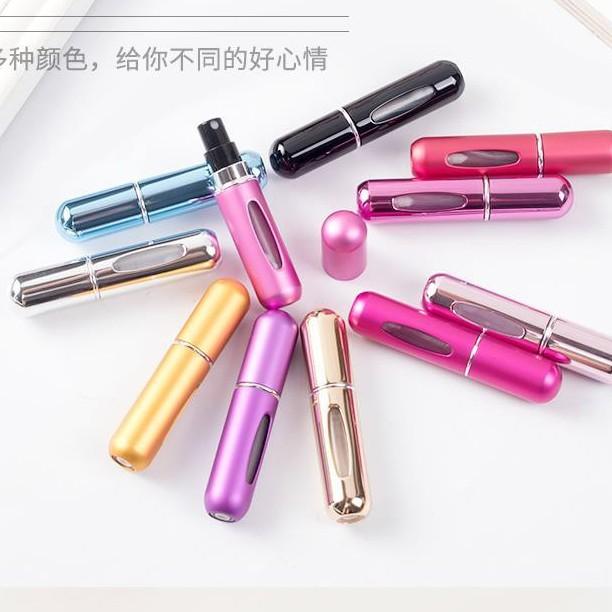 Chai Chiết Nước Hoa Tự Động 5Ml Nhỏ Gọn Tiện Lợi, Chai Chiết Mỹ Phẩm Mini Dể Dàng Mang Theo Du Lịch