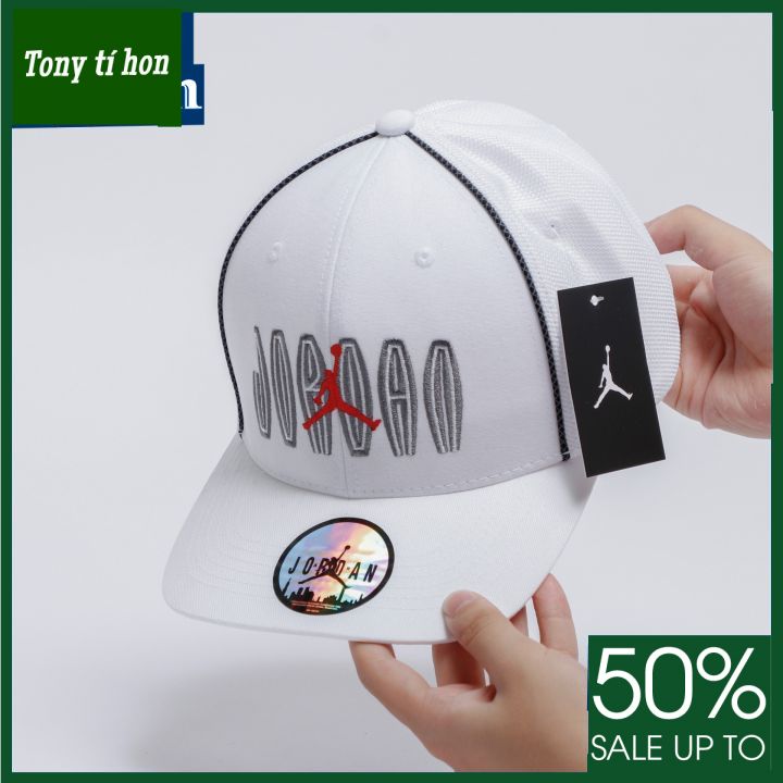 Tony tí hon - Mũ/nón kết lưỡi trai snapback JD1 logo bít đuôi cá tính thời trang nam nữ cao cấp màu đen/trắng/xanh