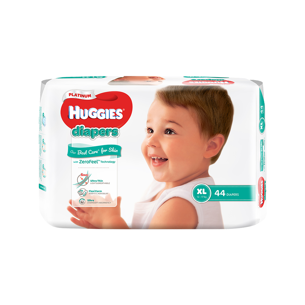 Tã dán Huggies Diapers Platinum XL44