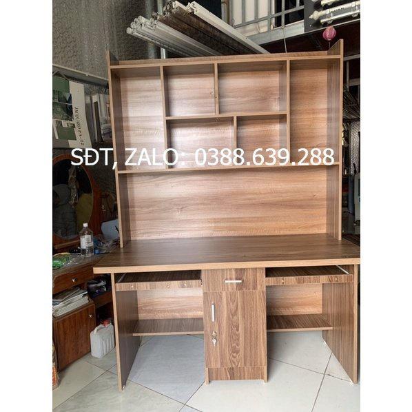 Bàn học đôi gỗ MDF cho bé